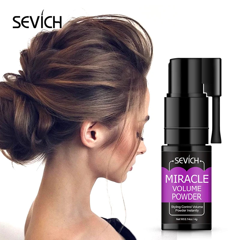 Sevich Miracle Fluffy Hair Powder Hair Volume Captures Haircut Unisex Modeling Styling Disposable Hair Quick-drying Powder Spray