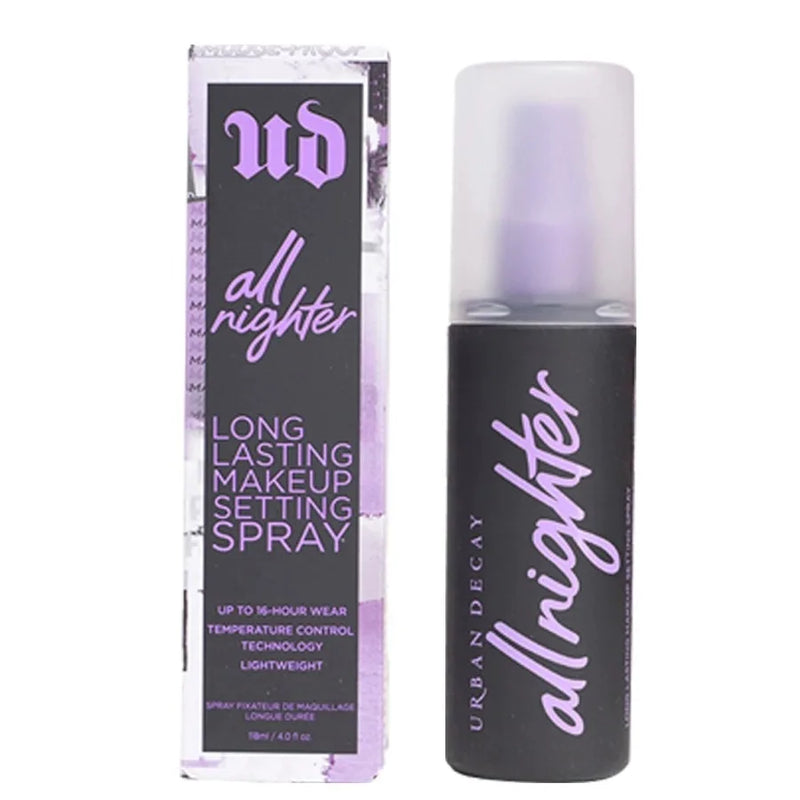 Urban Decay Makeup Setting Spray Fast-Forming Film Moisturizing Matte Non-Sticky Spray Oil Control Anti-Sweat Anti-Smudge 118ml