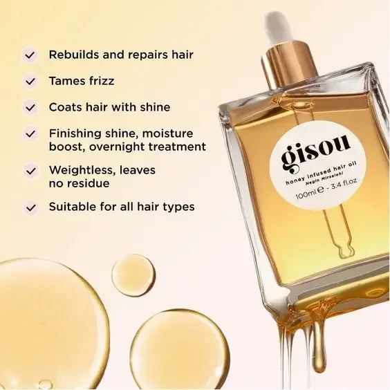 Honey Infused Hair Care Flexibility Long Lasting Oil Improve Dry Restless Fragrance Hair Care Retention Hair Conditioner