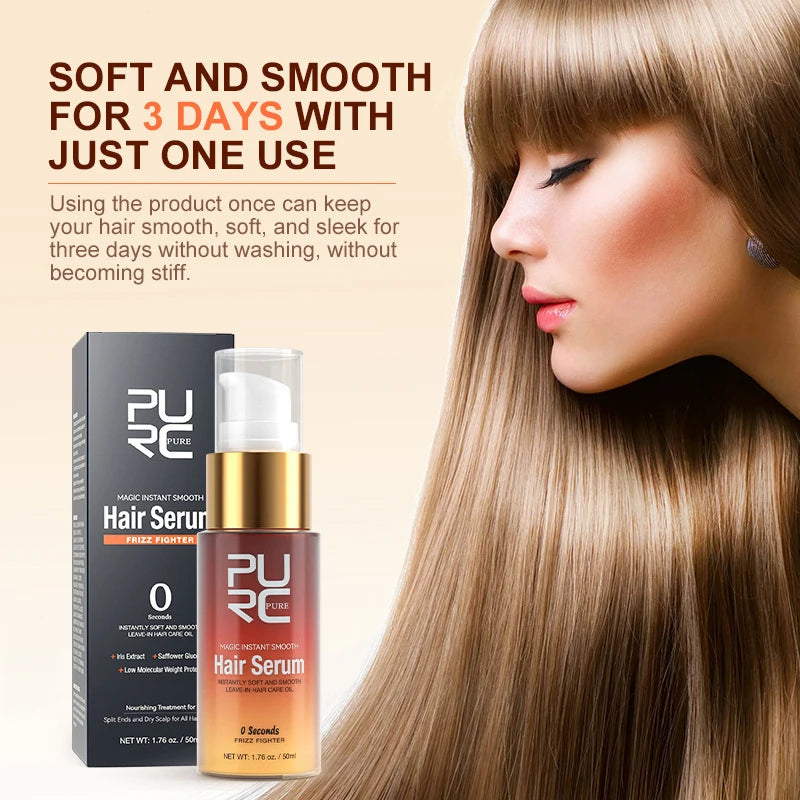 Magic Smoothing Hair Serum Deep Nourishment Hair Oil Repair Damaged Hair Treatment Conditioner Professional Hair Care 2024