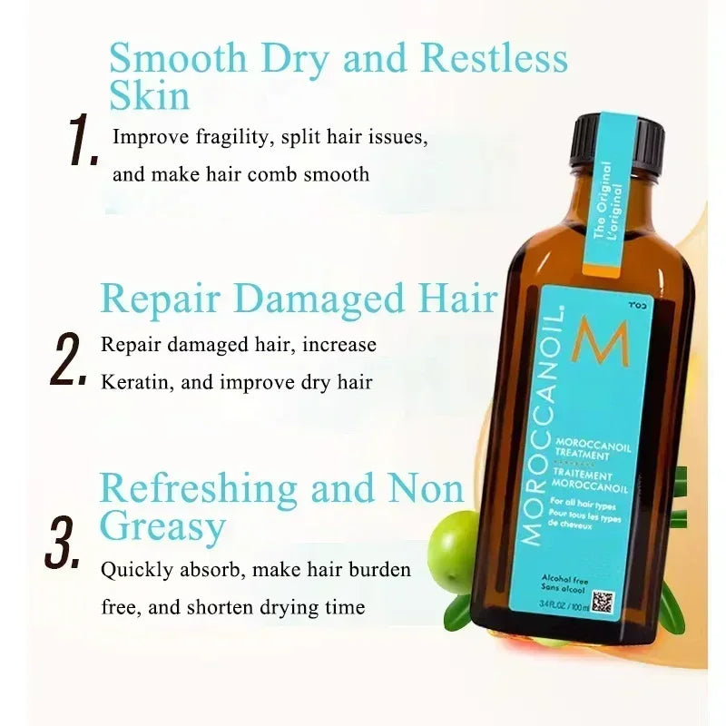 Original Hair Care Essential Oil Repairs Dry And Damaged Hai Deeply Nourishes Hair Roots Moisturizes And Softens Hair Care