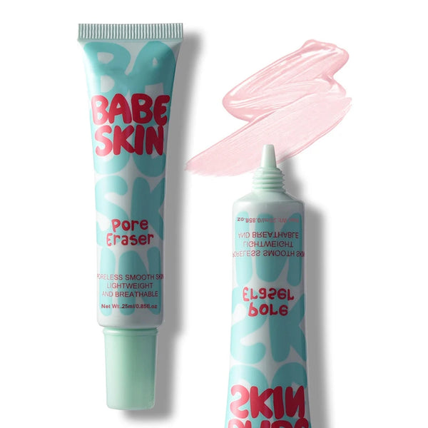 Private Label Babe Skin Instant Pore Eraser Primer Makeup Smooth Skin Lightweight,Breathable Fragrance Face Primer 25ml