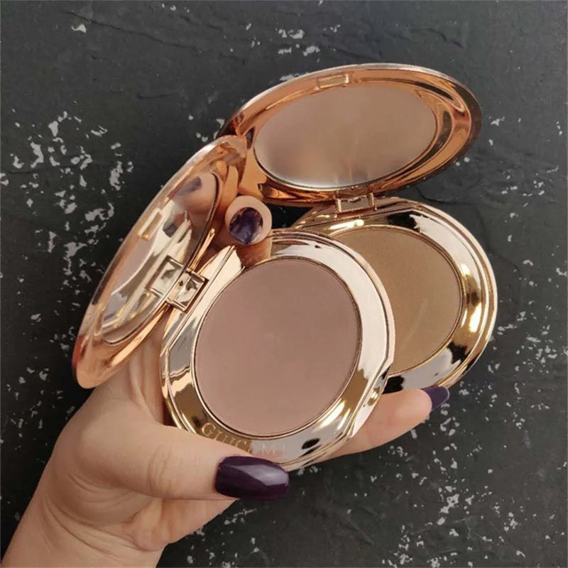 Shadow powder Makeup Bronzer Highlighting Contour Three-Dimensional Nose Shadow Repair Powder Makeup Facial Concealer Cosmetics