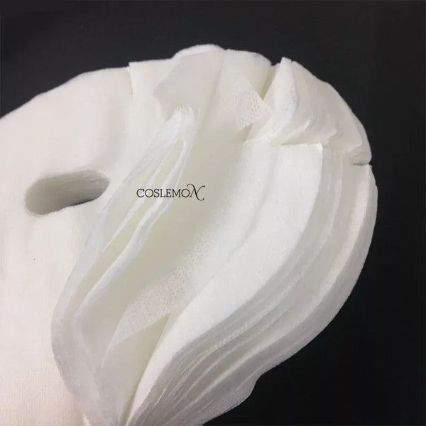 50pcs Disposable Face Mask Beauty Breathable Cotton Face Mask Sheet Paper DIY Soft Non-toxic Pure Facemask Skin Care Tool