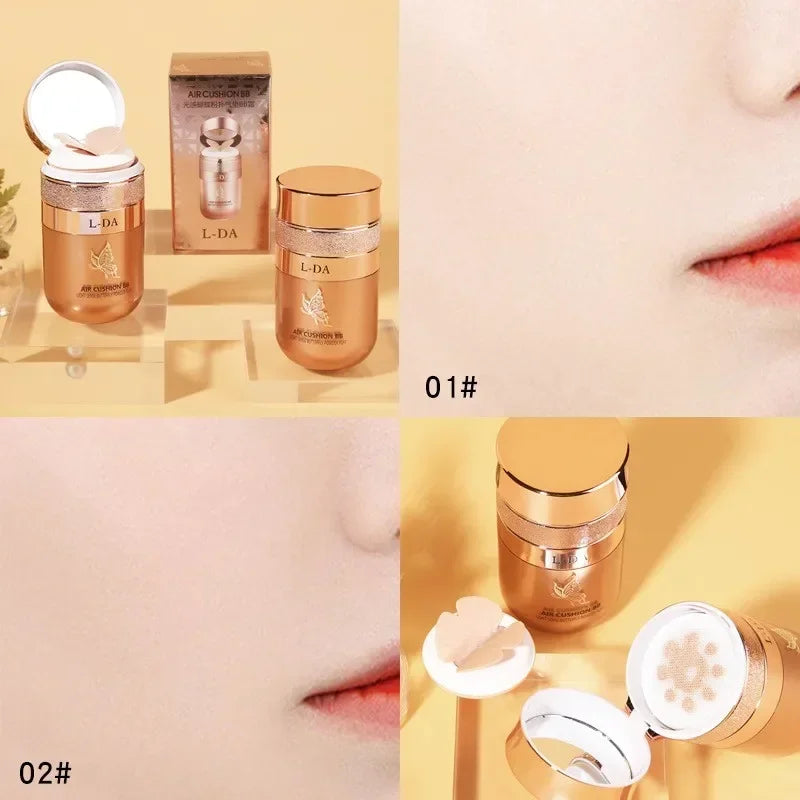 Air Cushion CC Cream Moisturizing Foundation Concealer Long Lasting Waterproof Brighten BB Cream Isolation Base Makeup Cosmetics