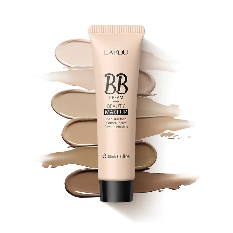 LAIKOU BB Cream Face Base Liquid Foundation Makeup Waterproof Long Lasting Facial Concealer Whitening Cream Korean Make Up