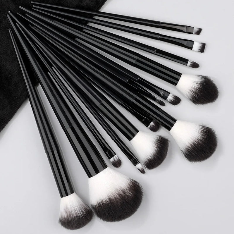 8/13pcs Makeup brushes Set Super soft and fluffy eyeshadow blush nose Shadow Powder Highlighter Brush Women Cosmetic Brush Tools