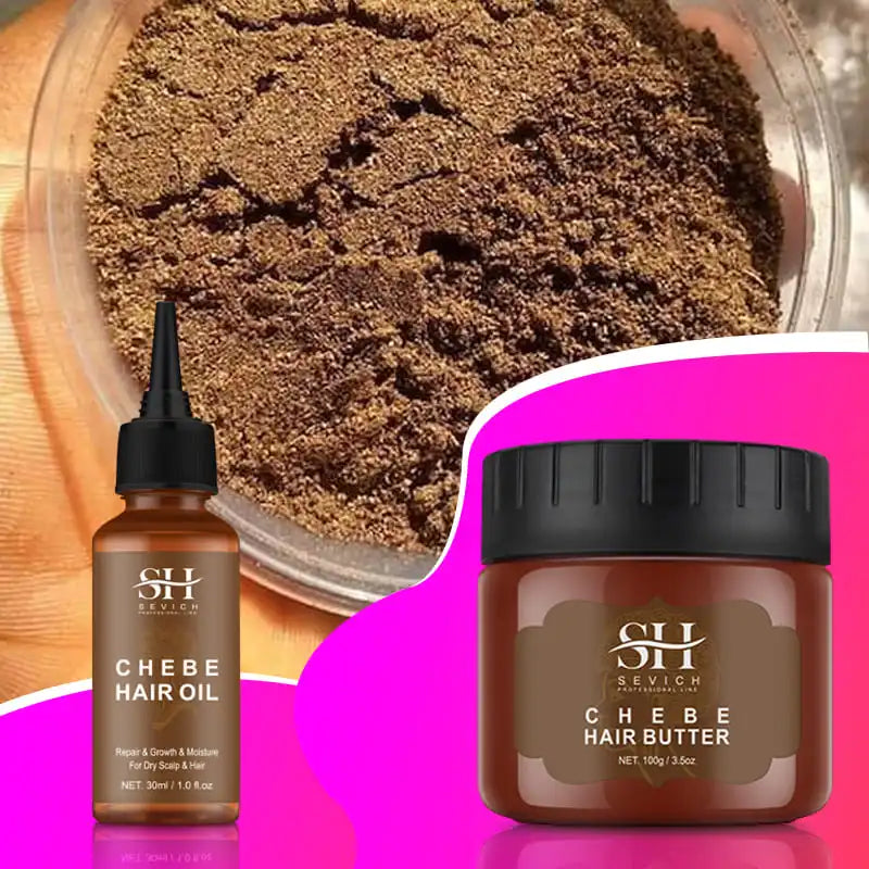 2024 Chebe Hair Growth Oil African Traction Alopecia Treatment Chebe Powder Anti Hair Loss Strengthener Spray Get Rid Of Wigs