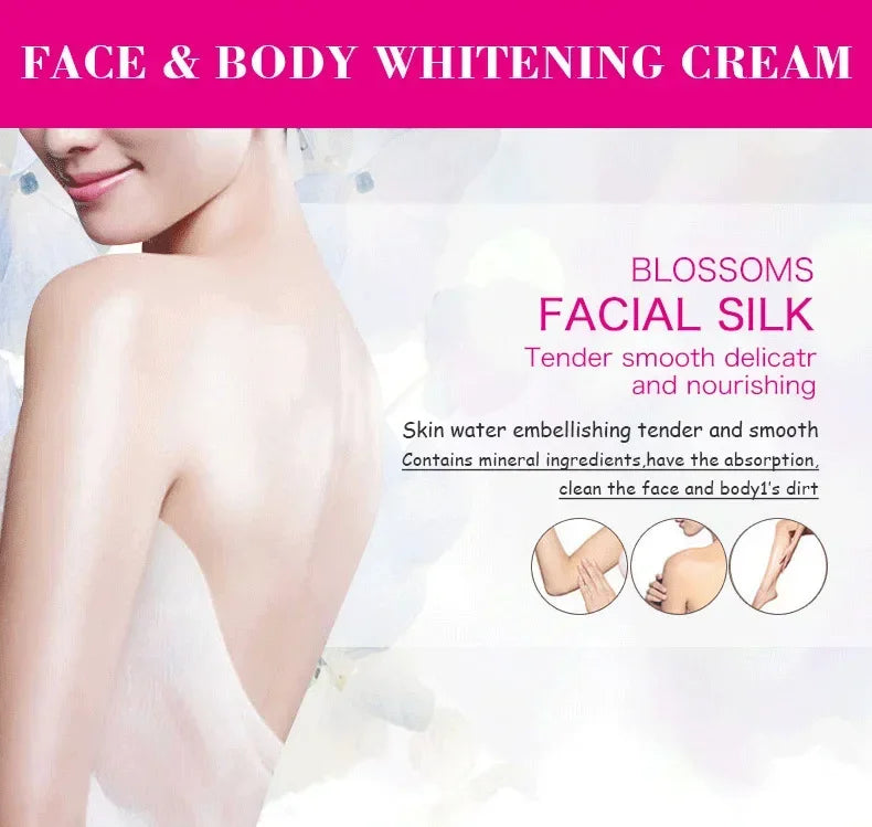 120ml Body Cream for Dark Skin Bleaching Brightening Body Lotion Whitening Cream Private Armpit Skin Whitening Cream 2020 NEW