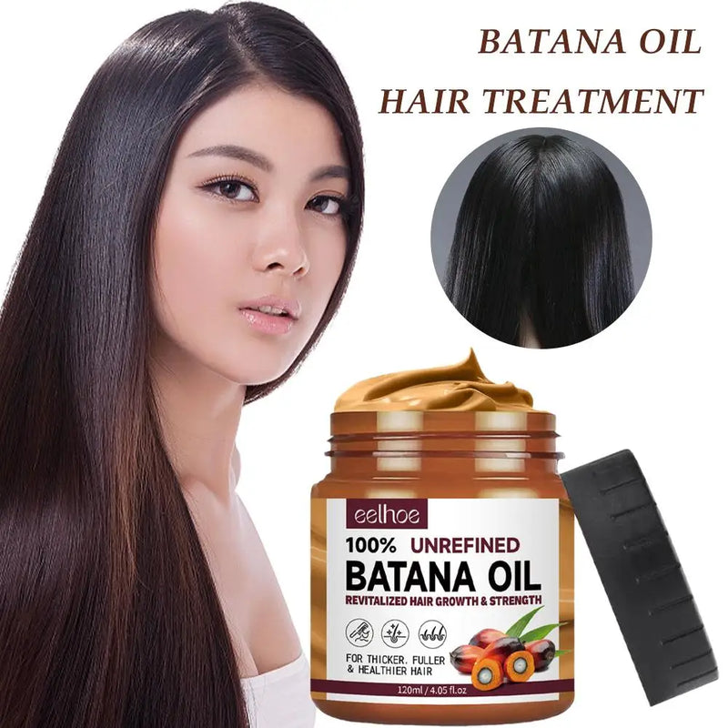 4pcs Organic Batana Oil for hair growth 100% Pure And Natural Batana Oil For Treating Hair Loss Anti-Breakage Hair Care