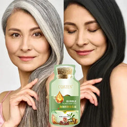 Natural Pure Herbal Hair Dye Shampoo 5 Minutes Change Hair Color Non-irritating Repair Gray White Fashion Hair Care Women Men