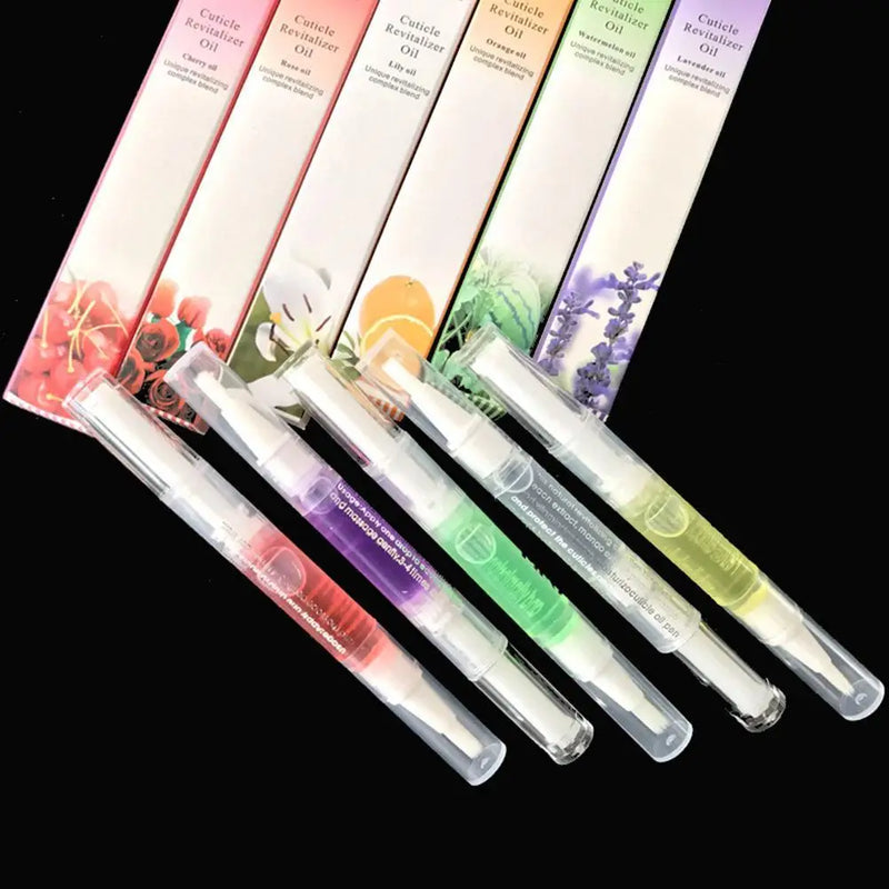 Nail Cuticle Oil Pen for Beauty Health Edge Pen Oil Nourishment Oil for Manicure Nailfinger Care Tools Finger Nail Treatment