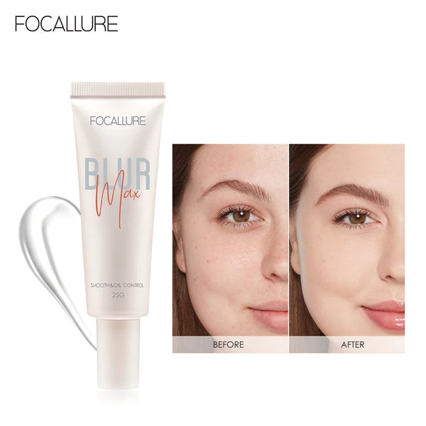 Wholesale FOCALLURE Oil Control Face Primer Gel High Coverage Invisible Pore Blurring Smooth Foundation Base Makeup Cosmetics