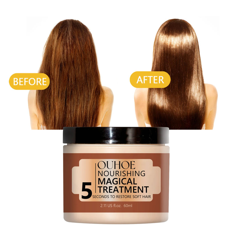 Magical Hair Mask 5 Seconds Repair Oil Hair Care Cream Repair Dry Frizz Damage Keratin Treatment Masks Soft Shiny For Hair