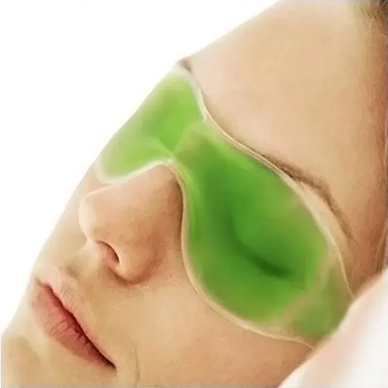 Ice Eye Patch Cover Cold Sleeping Eye Mask Compress Gel Eye Fatigue Relief Relaxation Remove Dark Circle Eye Shield Care Tool