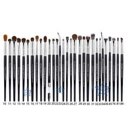 PRO  Precision Crease Brush Eyehadow Blending Brush Small Crease Makeup Brushes Horse Hair Tapered Crease Makeup Tool