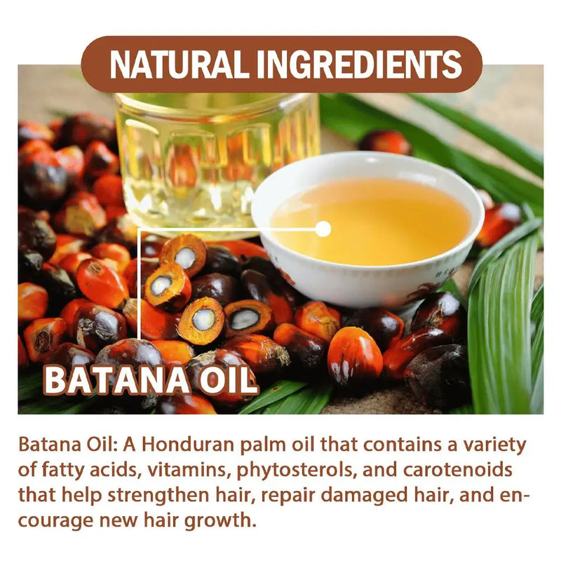 4pcs Organic Batana Oil for hair growth 100% Pure And Natural Batana Oil For Treating Hair Loss Anti-Breakage Hair Care