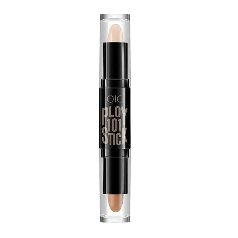 Double-head V Face Stick Highlighter Trimming Stick Shadow Pen High-light Stick Long-lasting Makeup Concealer Contouring Z3T8