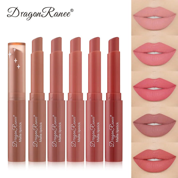 Matte Nude Lipstick 24 Hours Long Lasting Water Resistant Lip Gloss Natural Moisturizing And Sexy Korean Cosmetics For Female