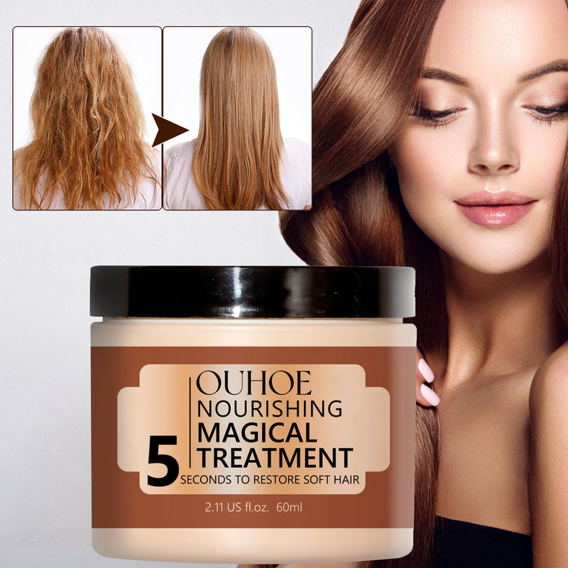 Magical Hair Mask 5 Seconds Repair Oil Hair Care Cream Repair Dry Frizz Damage Keratin Treatment Masks Soft Shiny For Hair