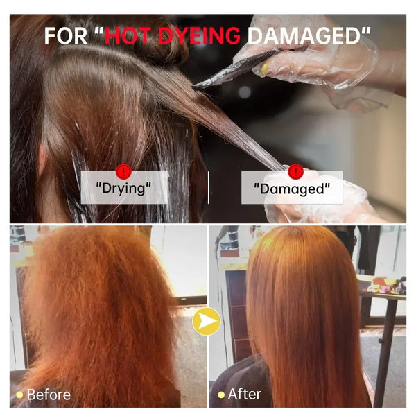 Magical Keratin Hair Mask 5 Seconds Fast Repairing Damaged Hairs Soft Smooth Reduce Split Ends Permanent Straightening Hair Care