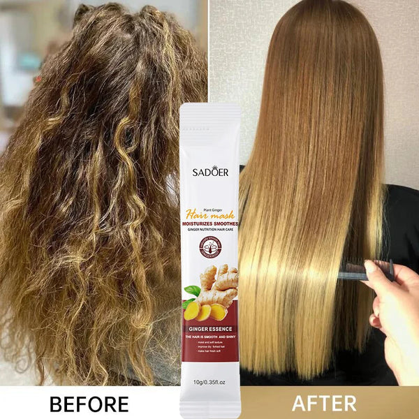 5 Seconds Fast Repairing Damaged Frizzy Hairs Magical Keratin Hair Mask  Soft Smooth Shiny For Permanent Straightening Hair Care