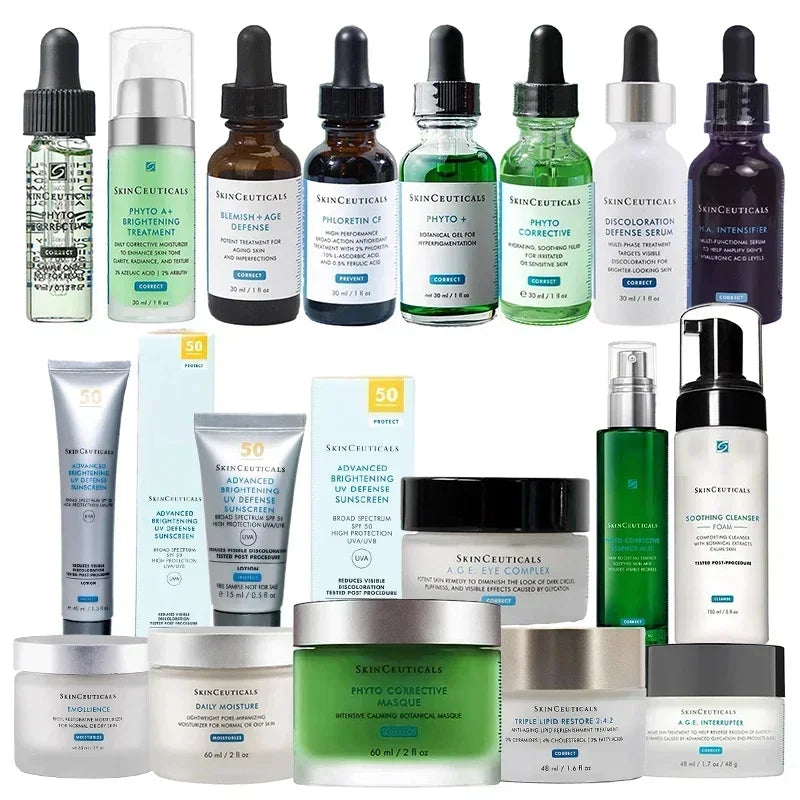 Original Skin Ceuticals Serum Corrective Facial Care Set Moisturizing Lotion Face Cream Eye Cream Phyto Sunscreen Face Mask