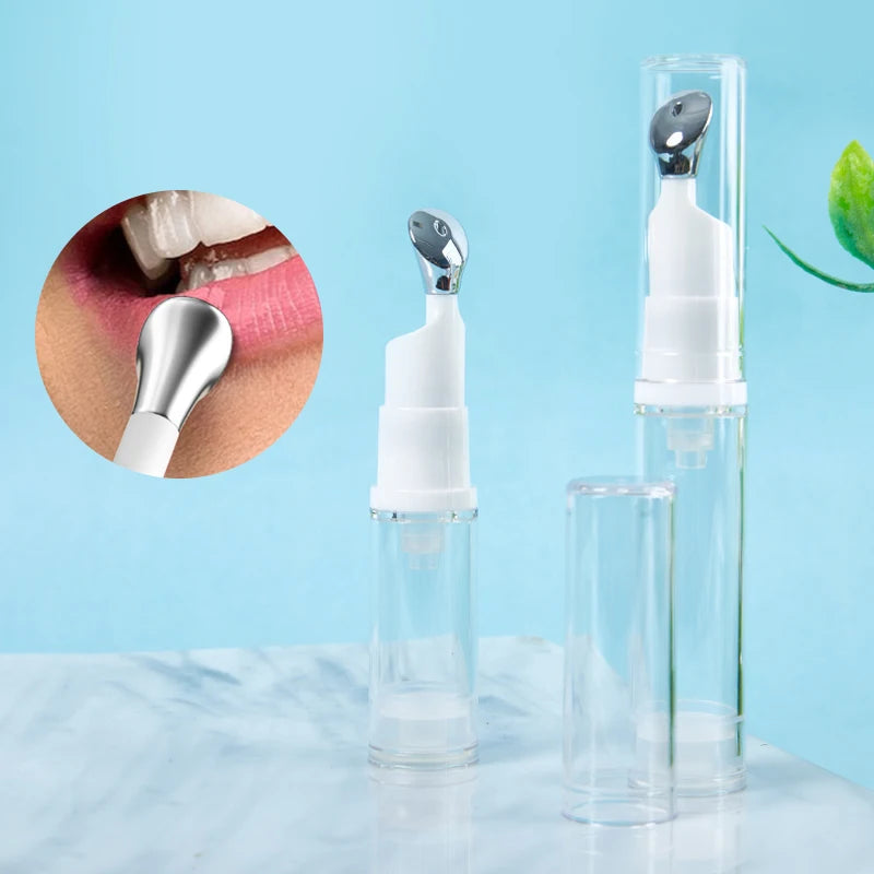 3PCS/1PCS Eye Cream Roller Ball Liquid Refillable Lotion Essential Oil Vacuum Bottle Travel Portable Empty Storage Container 5ml