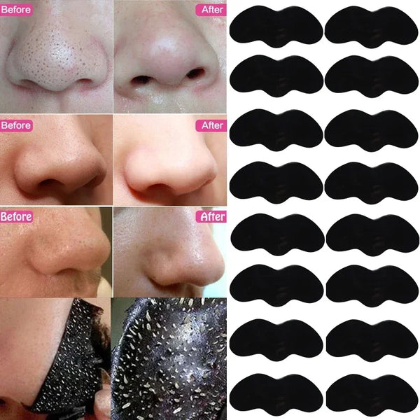 Nose Blackhead Remove Mask Plaster Nose Strips Remove Blackheads Pores Black Dot Remover Acne Peel Mask Cleaning Patch Skin Care